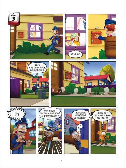 Aperçu de l'album Garfield & Cie tome 10 - Chasse au Facteur