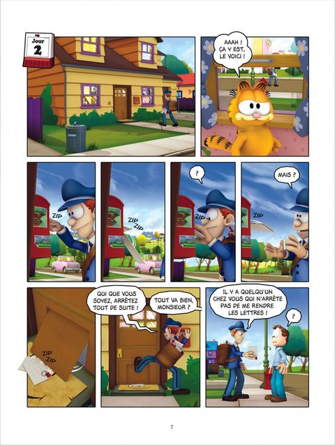 Aperçu de l'album Garfield & Cie tome 10 - Chasse au Facteur