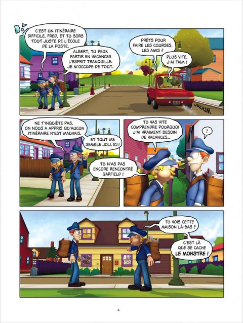Aperçu de l'album Garfield & Cie tome 10 - Chasse au Facteur