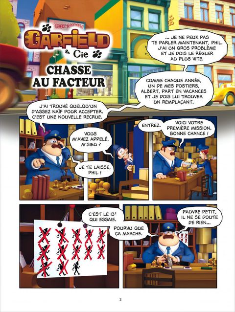 Aperçu de l'album Garfield & Cie tome 10 - Chasse au Facteur