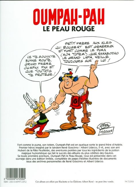 Aperçu de l'album Oumpah-Pah (Dargaud) tome 1 - Oumpah-Pah le Peau-rouge (+ Sur le sentier de la guerre)