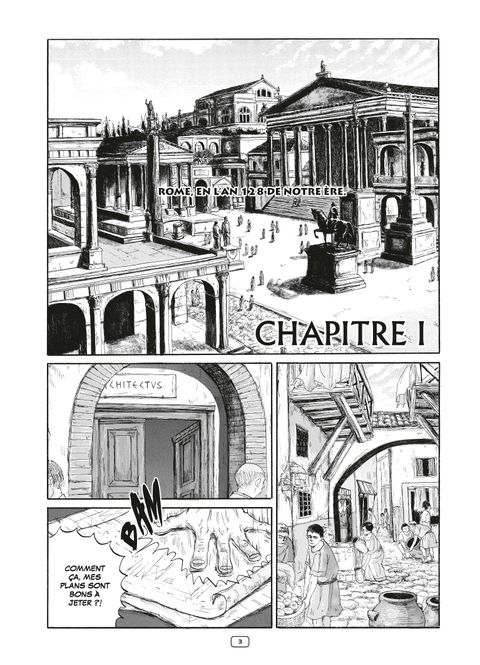 Aperçu de l'album Thermae Romae tome 1