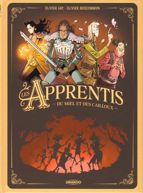 Couverture de l'album Les apprentis - Du miel et des cailloux