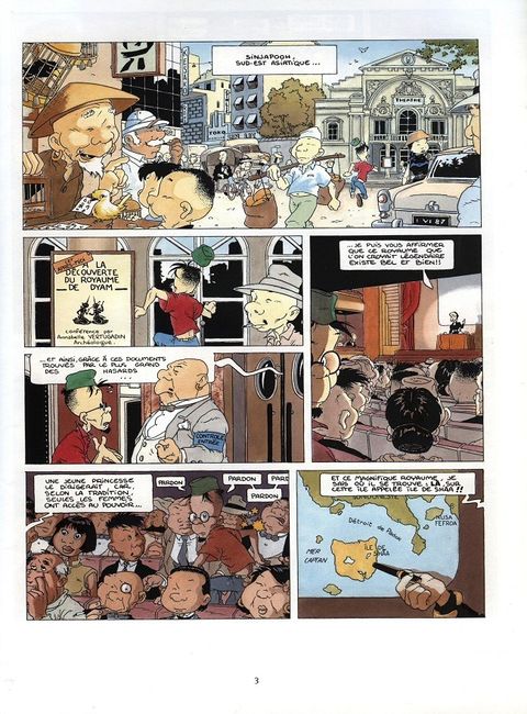 Aperçu de l'album Ed et Benjamin tome 1 - La Déesse aux Yeux de Jade