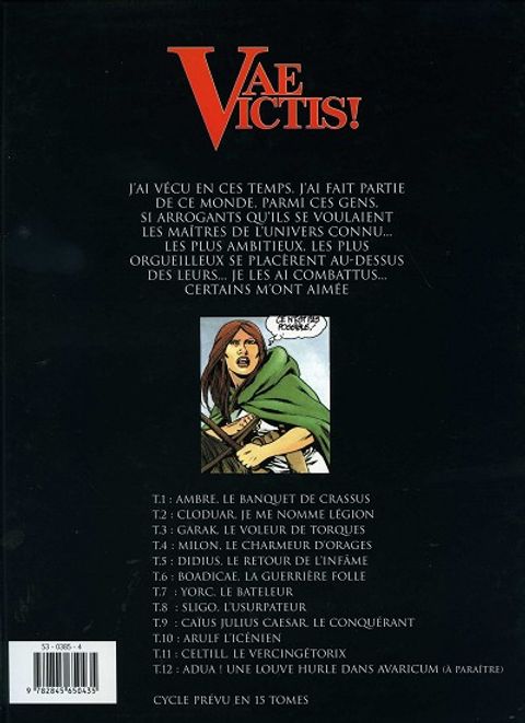 Aperçu de l'album Vae Victis tome 11 - Celtill le Vercingetorix