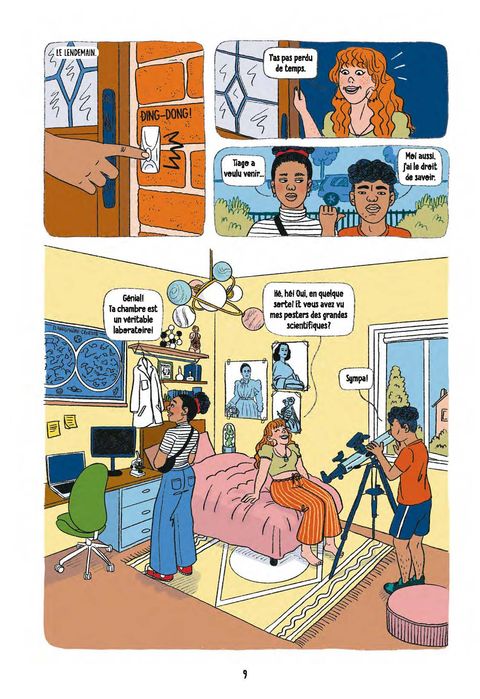 Aperçu de l'album Histoire des sciences au féminin