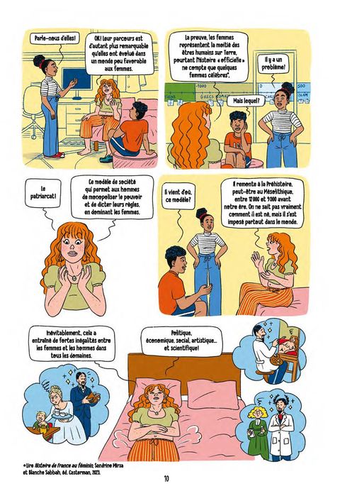 Aperçu de l'album Histoire des sciences au féminin