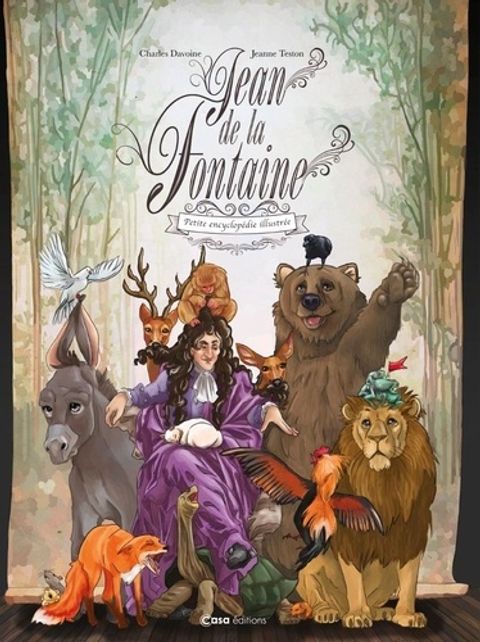 Couverture de l'album Jean de la Fontaine ; les Fables en Bd