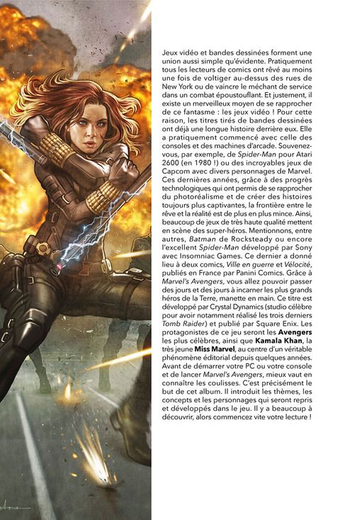 Aperçu de l'album Marvel's Avengers Videogame T01 - Prélude tome 1