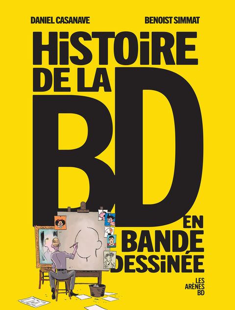 Couverture de l'album Histoire de la BD en bande dessinée