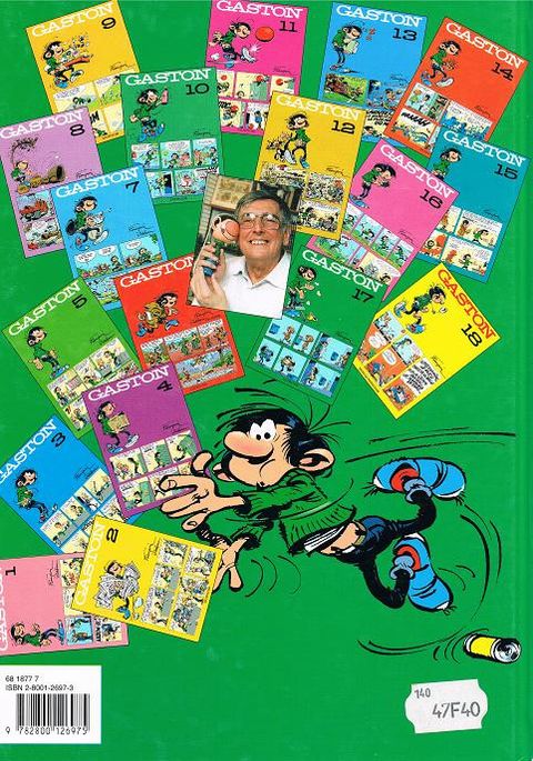 Aperçu de l'album Gaston (40ème Anniversaire) tome 17