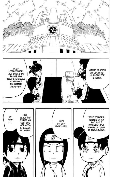 Aperçu de l'album Rock Lee tome 3