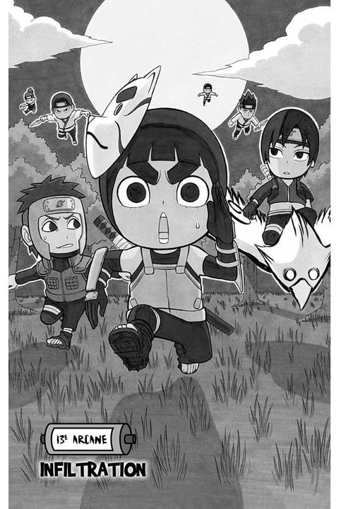Aperçu de l'album Rock Lee tome 3