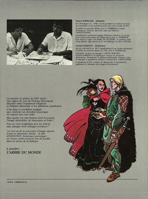 Aperçu de l'album Olycka - La Dame de Lettonie