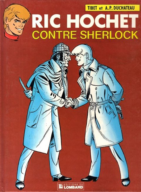 Couverture de l'album Ric Hochet contre Sherlock