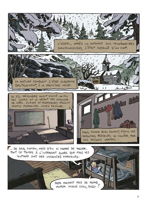 Aperçu de l'album Le Collège Noir tome 3 - Le Livre de la Neige