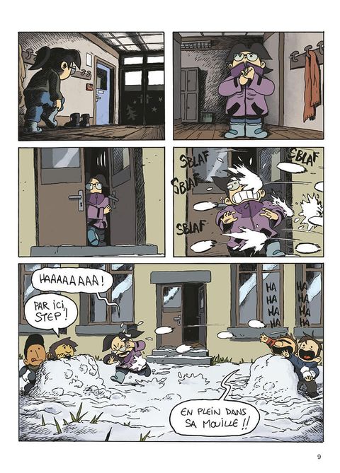 Aperçu de l'album Le Collège Noir tome 3 - Le Livre de la Neige