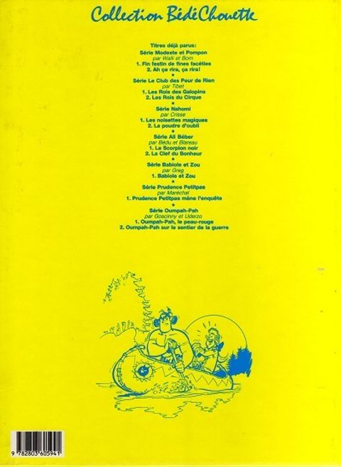 Aperçu de l'album Oumpah-Pah (Bédéchouette) tome 2 - Oumpah-Pah sur le sentier de la guerre
