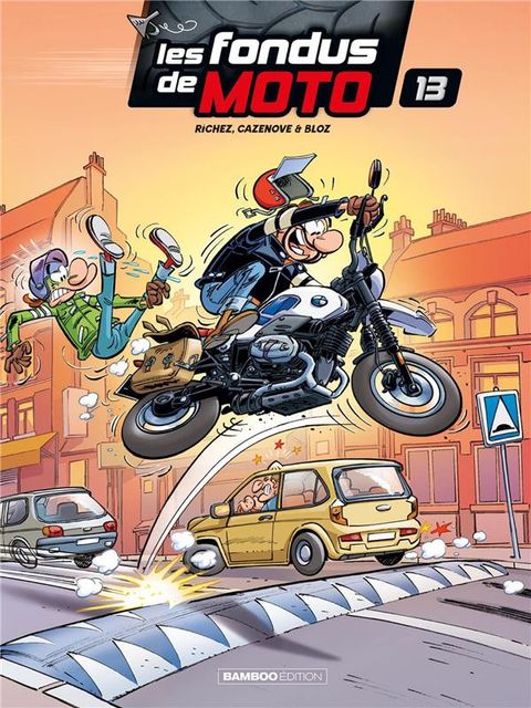 Couverture de l'album Les fondus de moto