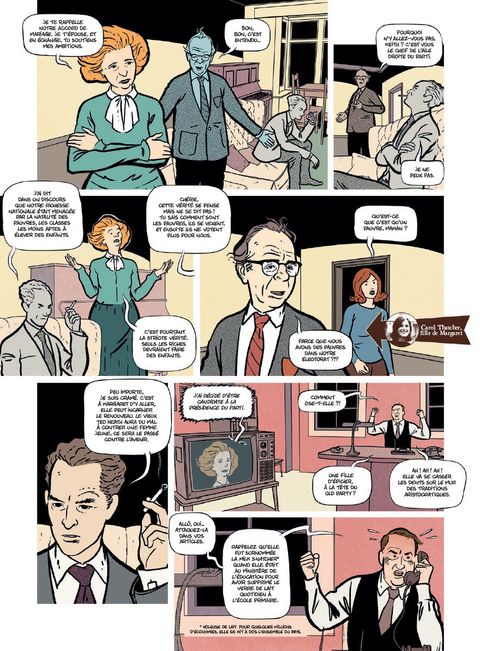 Aperçu de l'album Le Grand cirque du pouvoir tome 1 - La sorcière qui a changé le monde