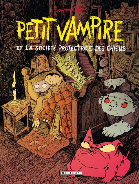 Couverture de l'album Petit Vampire et la Société Protectrice des Chiens