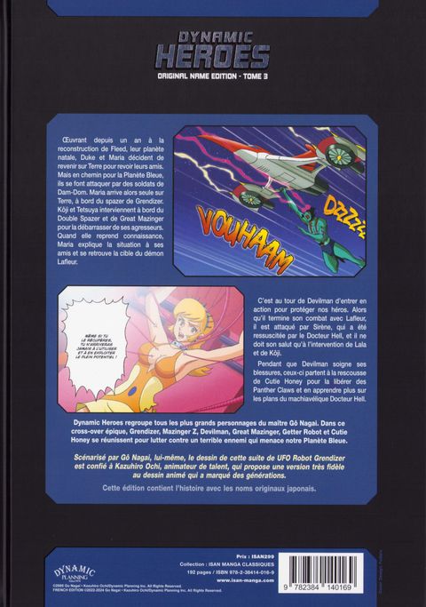 Aperçu de l'album Dynamic Heroes tome 3 - Dynamic heroes