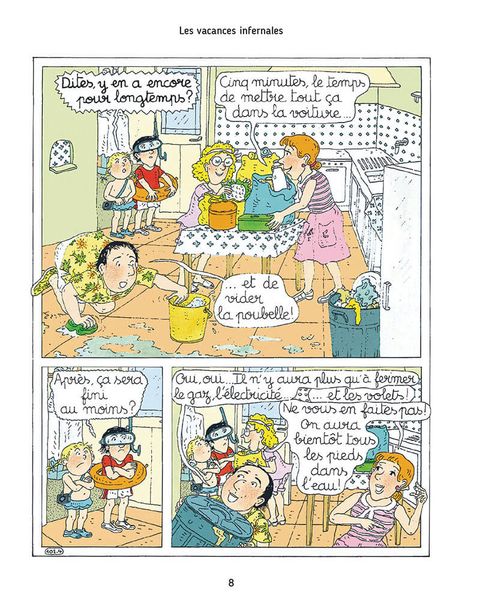 Aperçu de l'album Tom-Tom et Nana tome 5 - Les Vacances Infernales