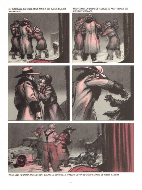 Aperçu de l'album Simenon tome 2 - La neige était sale