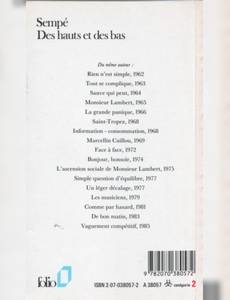 Aperçu 2 de l'album Sempé (AUT) - Des hauts et des bas