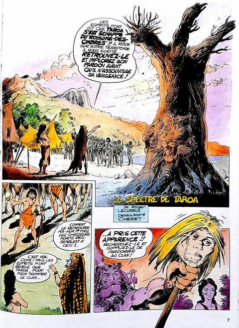 Aperçu de l'album Les Grandes Aventures De Rahan tome 3 - Le spectre de Taroa