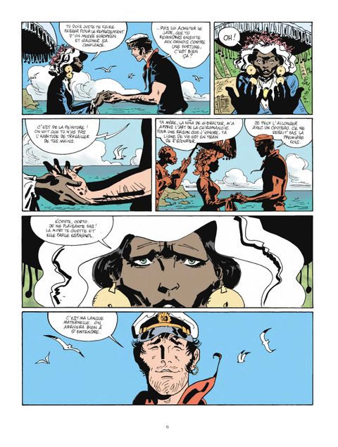Aperçu de l'album Corto Maltese - couleur (2015) tome 17 - La Ligne de vie