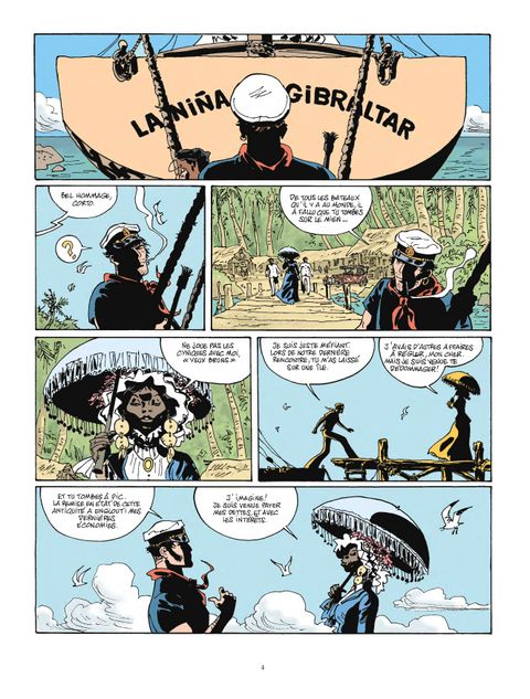 Aperçu de l'album Corto Maltese - couleur (2015) tome 17 - La Ligne de vie