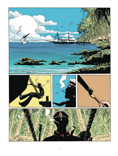 Aperçu de l'album Corto Maltese - couleur (2015) tome 17 - La Ligne de vie
