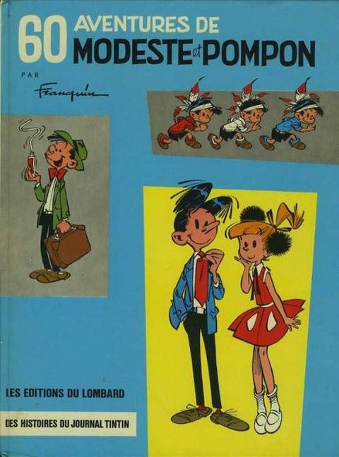 Couverture de la série 60 aventures de Modeste et Pompon