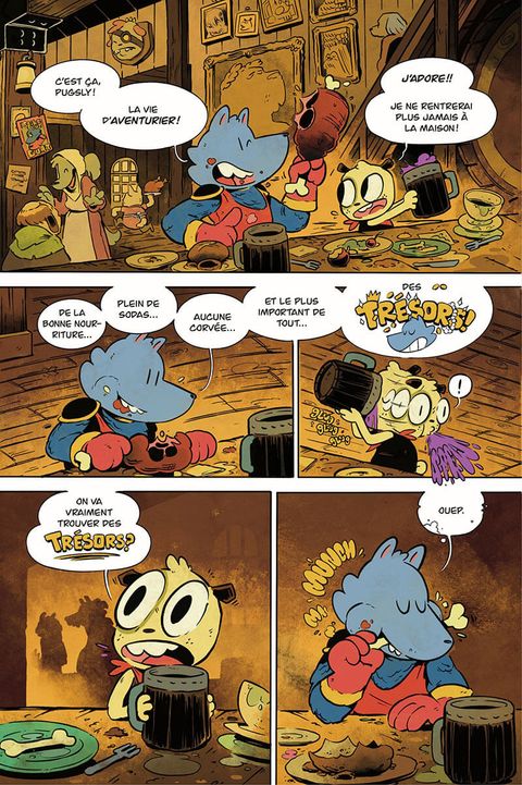 Aperçu de l'album PUPPY KNIGHT ! - La Caverne de l'Illusion