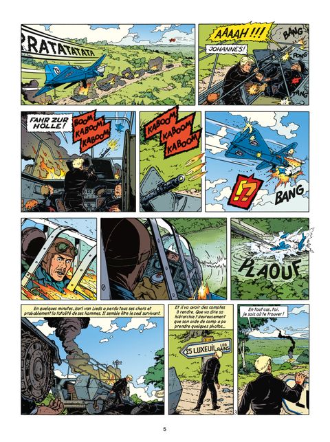 Aperçu de l'album Lefranc tome 33 - Le scandale Arès