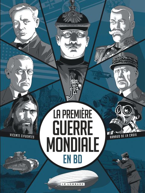 Couverture de l'album La Première Guerre mondiale en BD