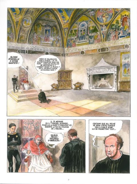 Aperçu de l'album Borgia tome 2 - Le Pouvoir et l'Inceste