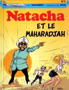 Couverture de l'album Natacha et le Maharadjah