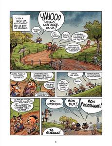 Aperçu 4 de l'album Le p'tit Sarko tome 2 - Sarko et la p'tite Ségo qui Fait Rien que l'Embêter