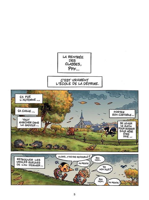 Aperçu de l'album Le p'tit Sarko tome 2 - Sarko et la p'tite Ségo qui Fait Rien que l'Embêter