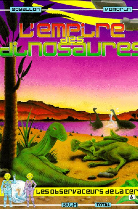 Couverture de l'album L'Empire des Dinosaures