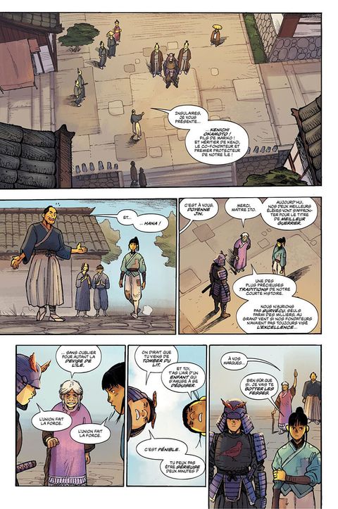Aperçu de l'album Ronin Island tome 1