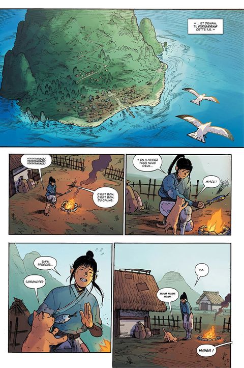 Aperçu de l'album Ronin Island tome 1