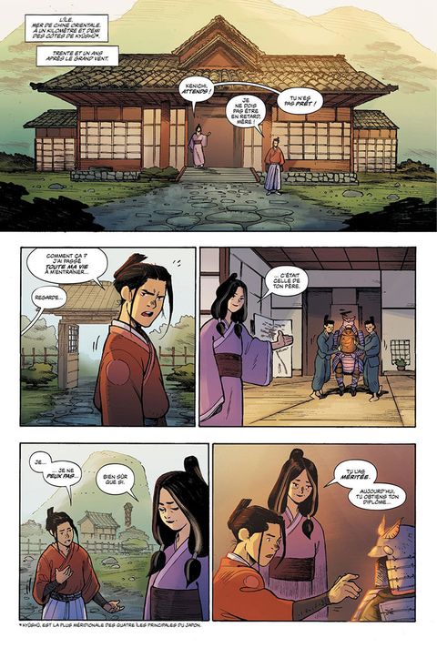 Aperçu de l'album Ronin Island tome 1