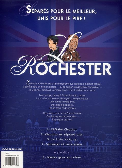 Aperçu de l'album Les Rochester tome 3 - La Liste Victoria