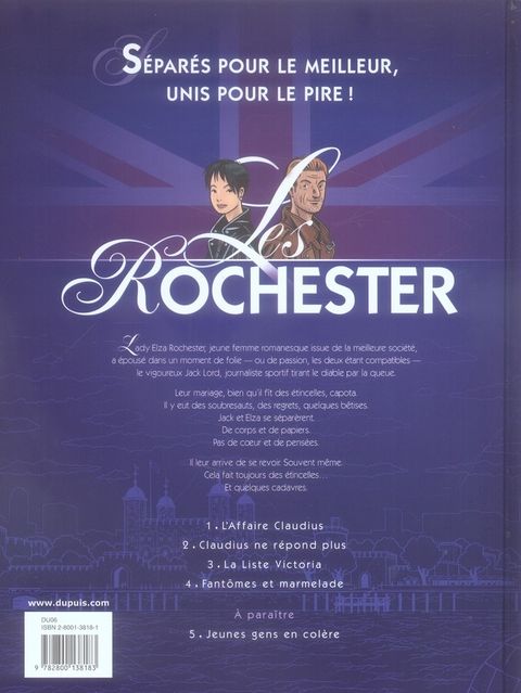 Aperçu de l'album Les Rochester tome 3 - La Liste Victoria