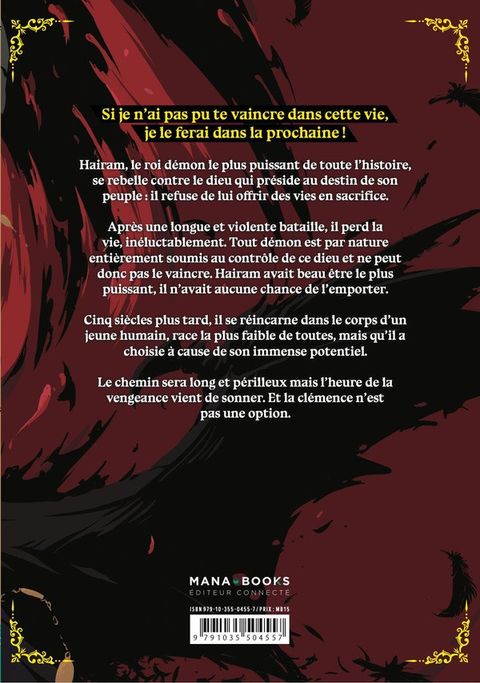 Aperçu de l'album Godslaying Demon King tome 1