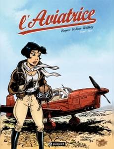 Couverture de la série L'Aviatrice
