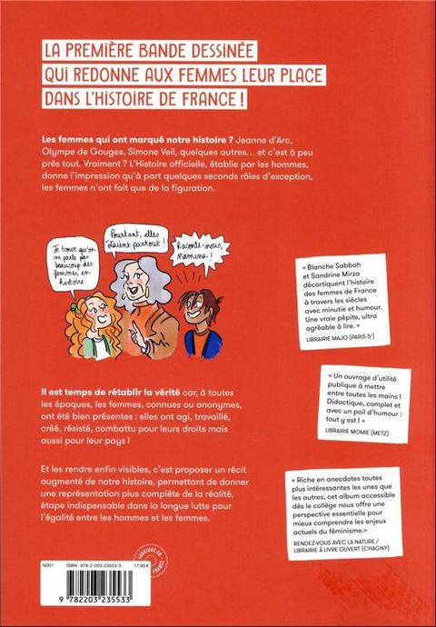 Aperçu de l'album Histoire de France au féminin